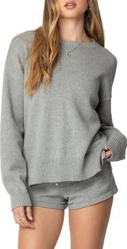 EDIKTED Riley Oversize Rib Sweater