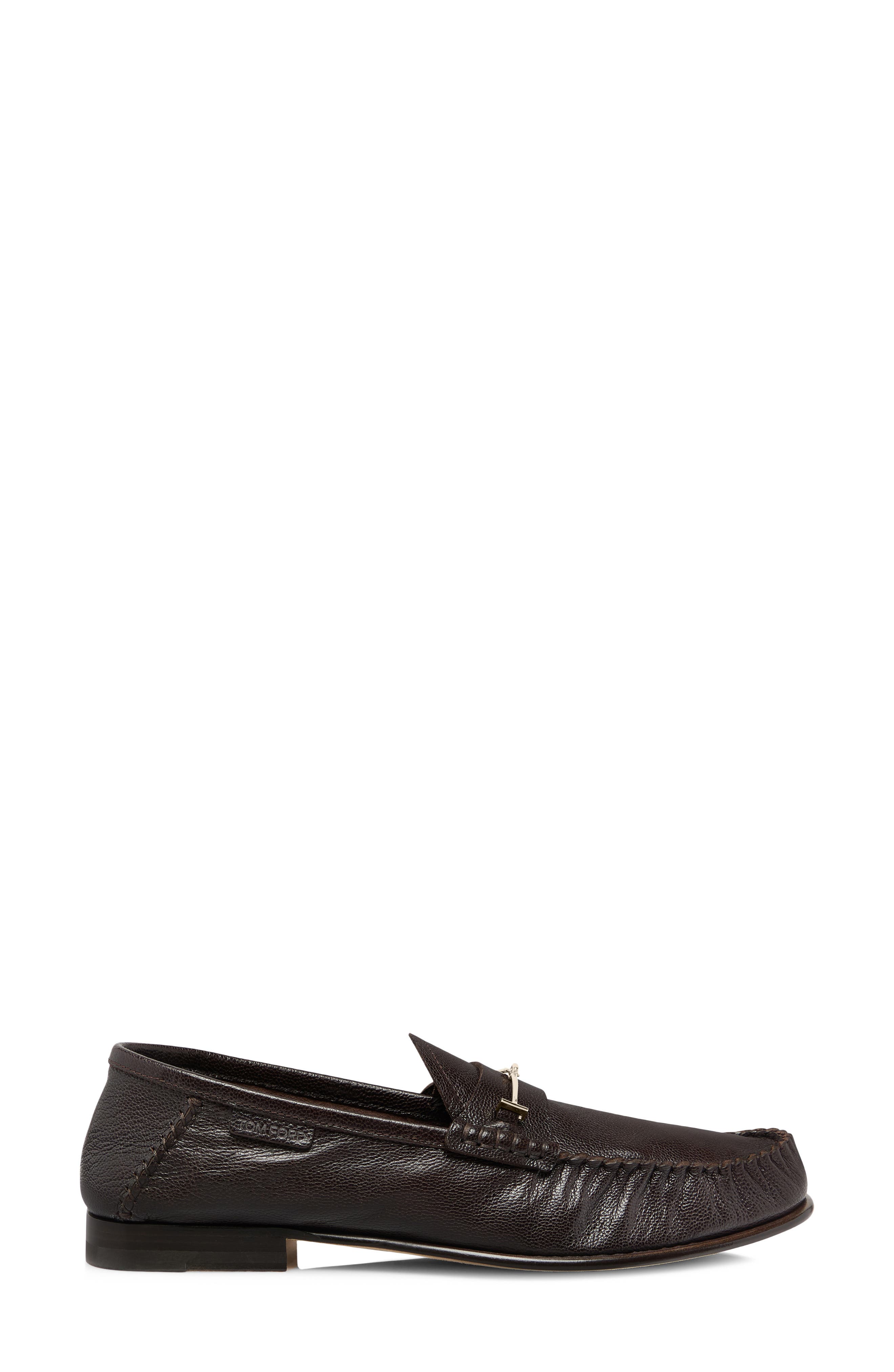 Ripley Bit Ruched Loafer, Alternate, color, ESPRESSO