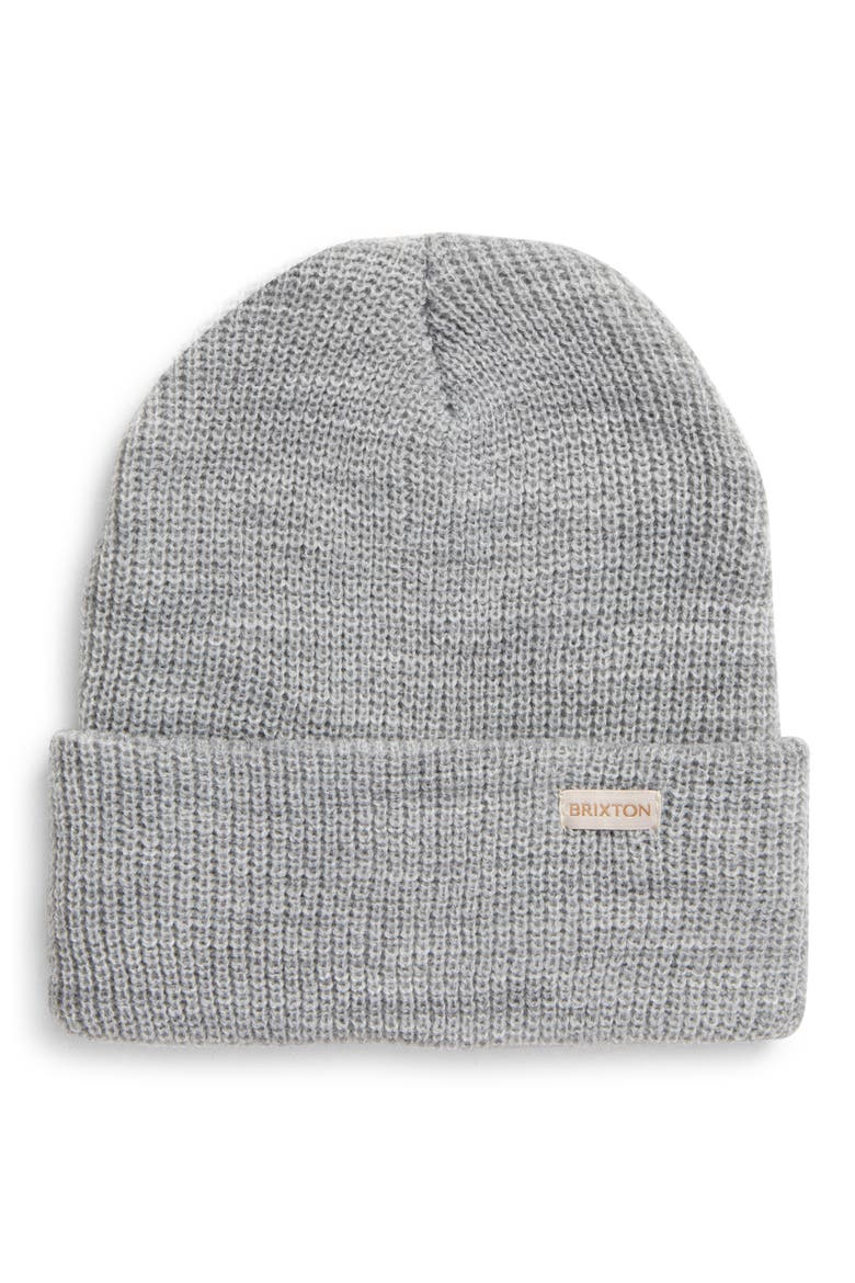 Alpha Beanie, Main, color, LIGHT HEATHER GREY