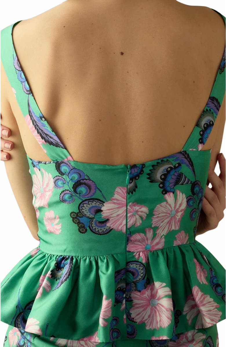 Cynthia Rowley Eden Silk Top, Alternate, color, 