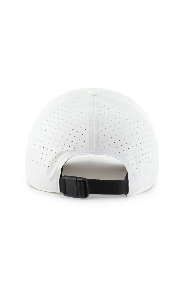 Men's '47 White Detroit Tigers Elevated Greens Clean Up Adjustable Hat, Alternate, color, White
