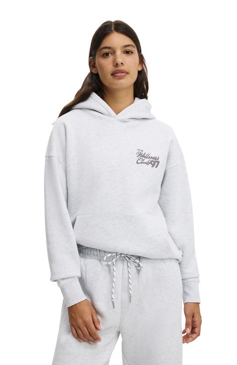 Women's Active Plush Premium Graphic Hoodie