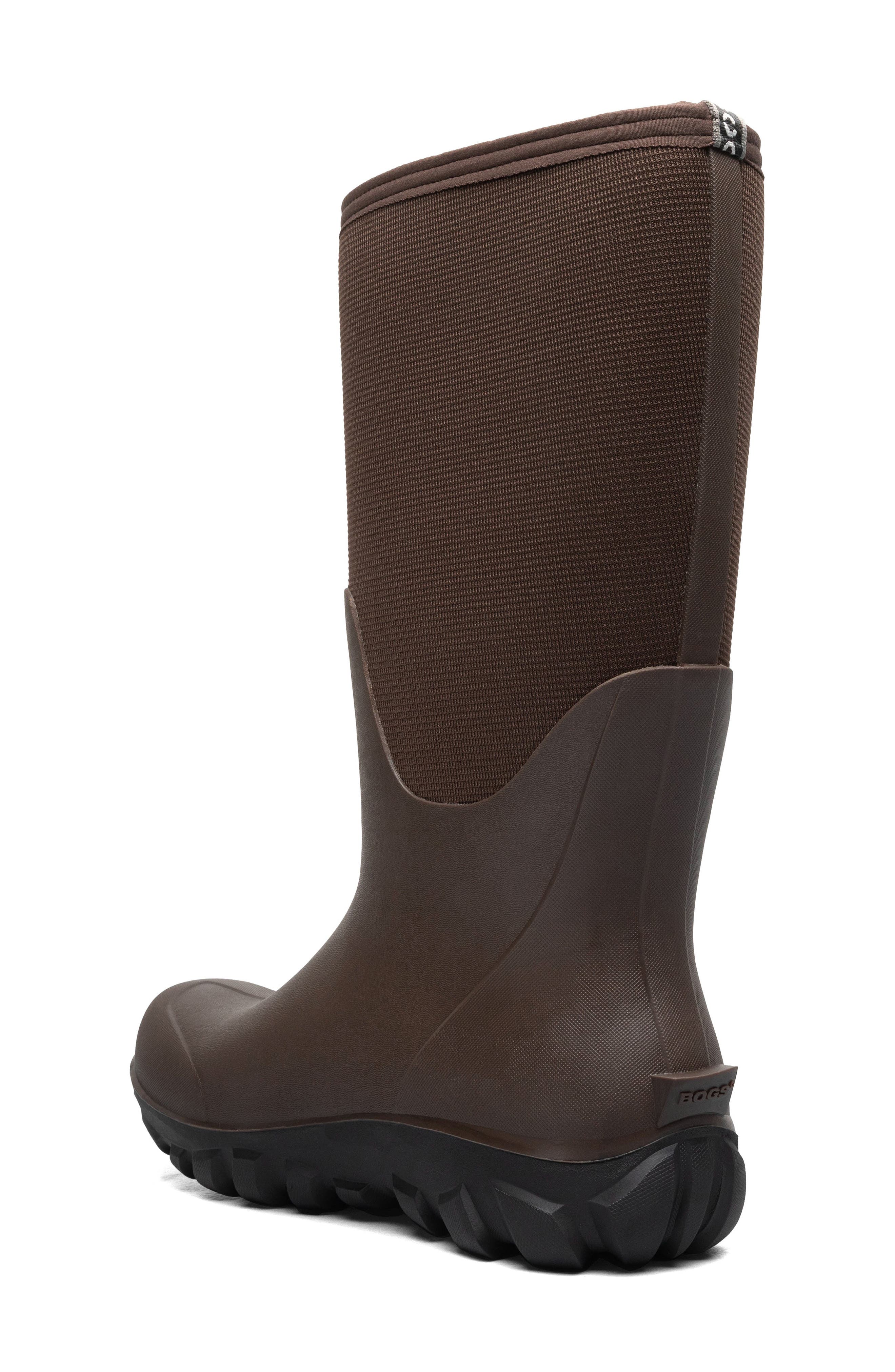 Bogs Classic Seamless Tall Waterproof Boot, Alternate, color, Brown