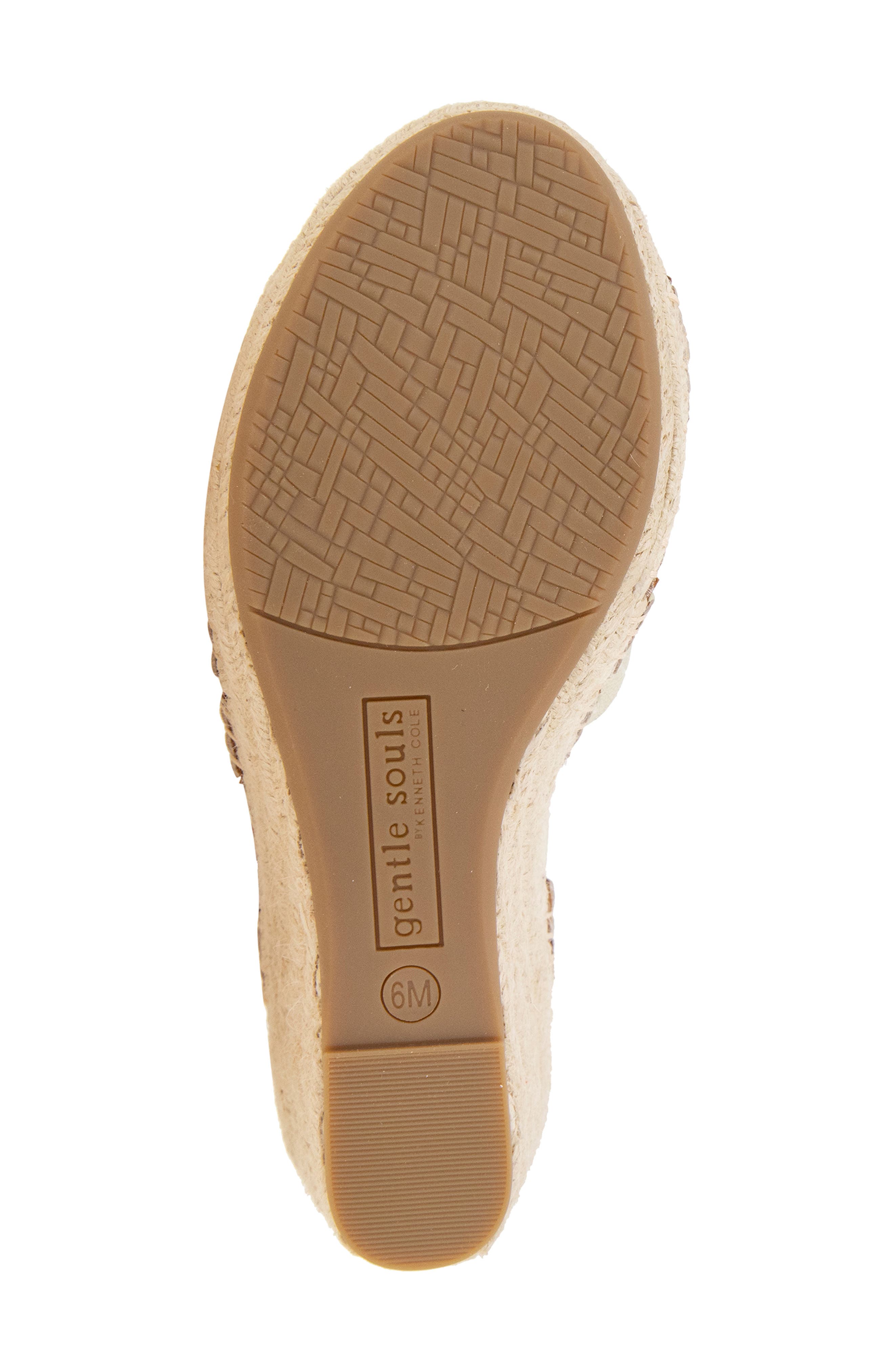 Gentle Souls Caspian Wedge Sandal, Alternate, color, Ice Leather