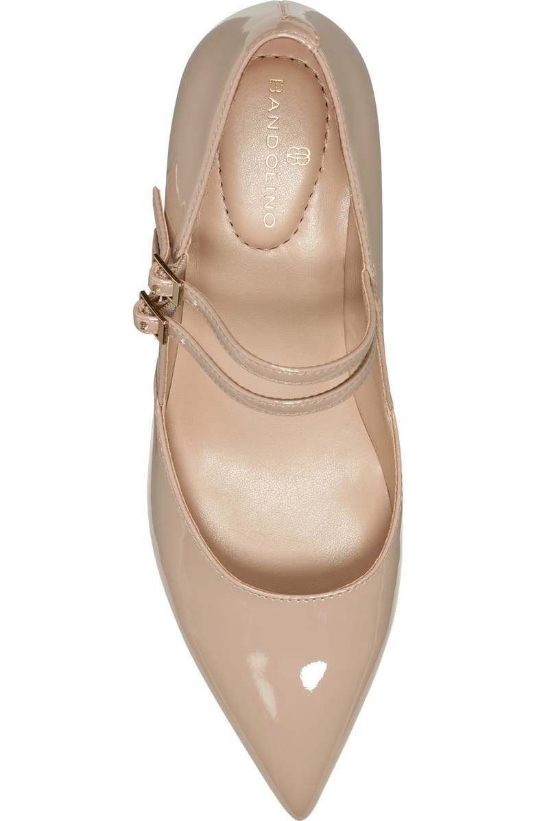 Bandolino Smith Pointed Toe Mary Jane Pump, Alternate, color, Nude
