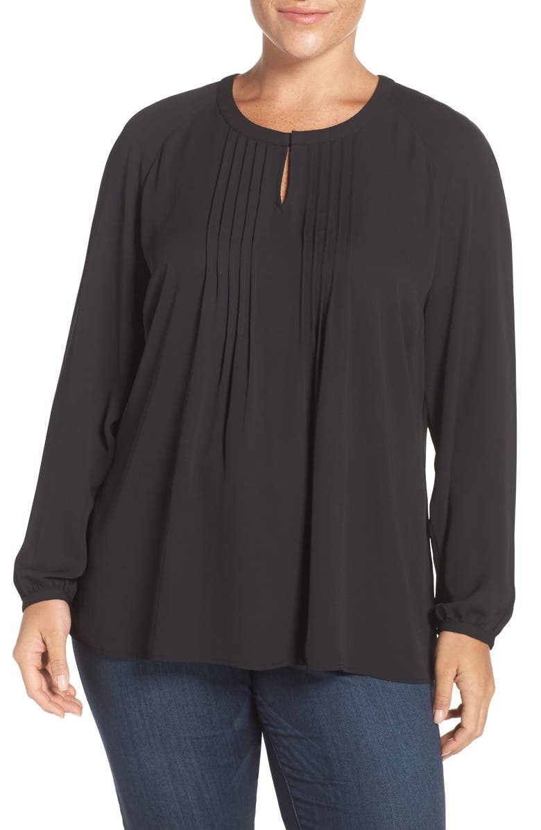 Sejour Pleat Front Peasant Blouse, Main, color, 