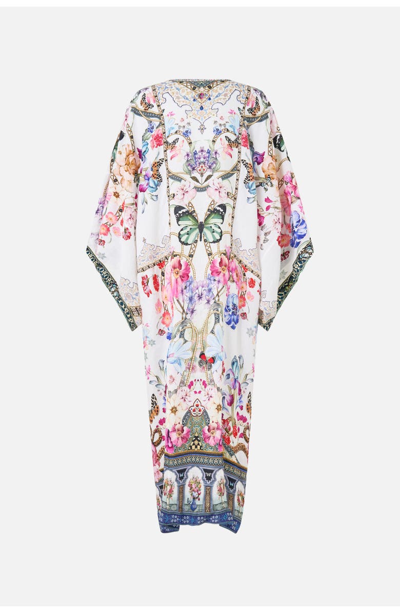 Camilla Panelled Wrap Kaftan Monserrate Magic, Alternate, color, 