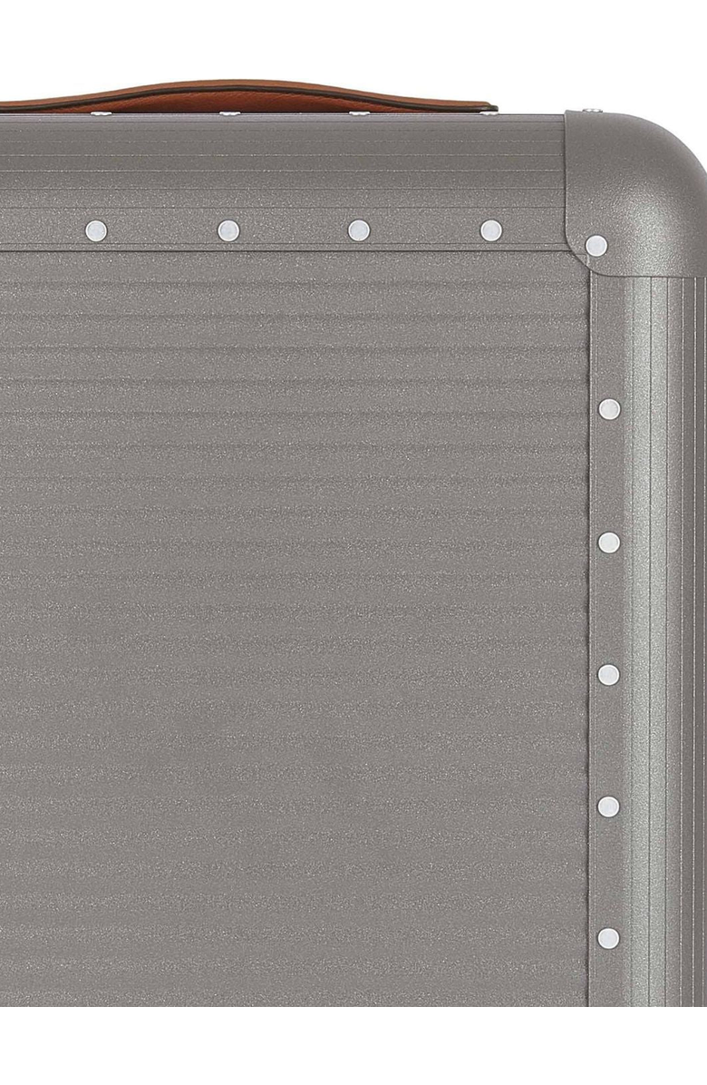 FPM - Fabbrica Pelletterie Milano - US Bank Light Spinner 55M Suitcase, Alternate, color, Steel Grey