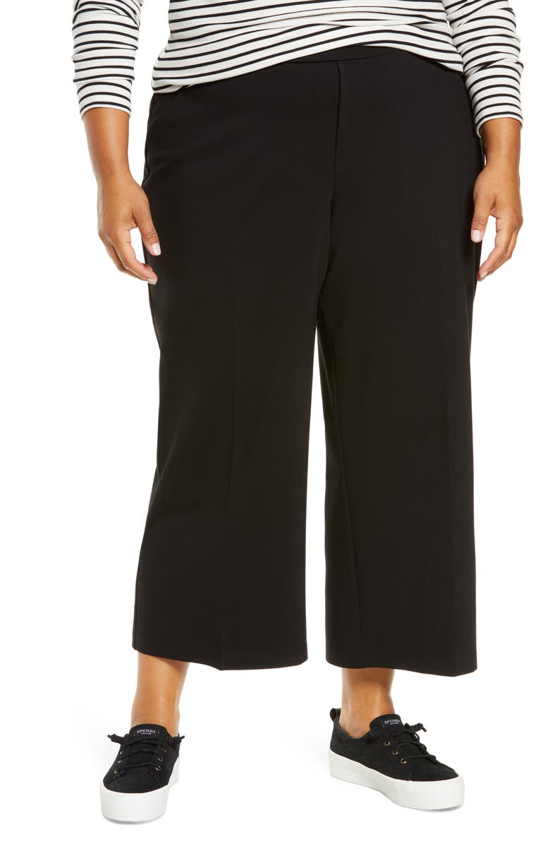 Wit & Wisdom Crop Wide Leg Pants, Main, color,