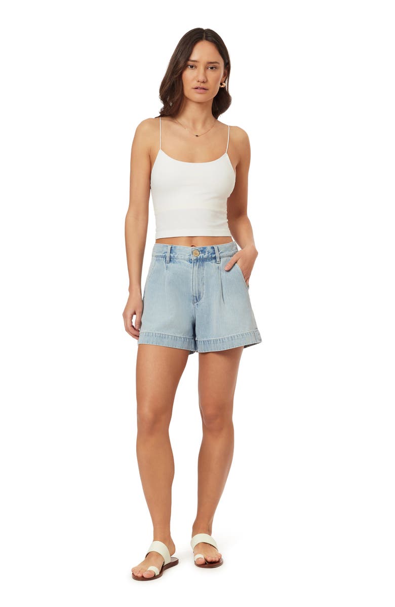 Scotch & Soda Denim Trouser Shorts, Alternate, color, Chelsea Hotel