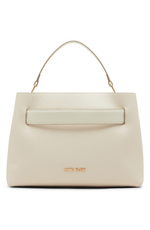ANNE KLEIN ANNE KLEIN MIDI TOP HANDLE SATCHEL 