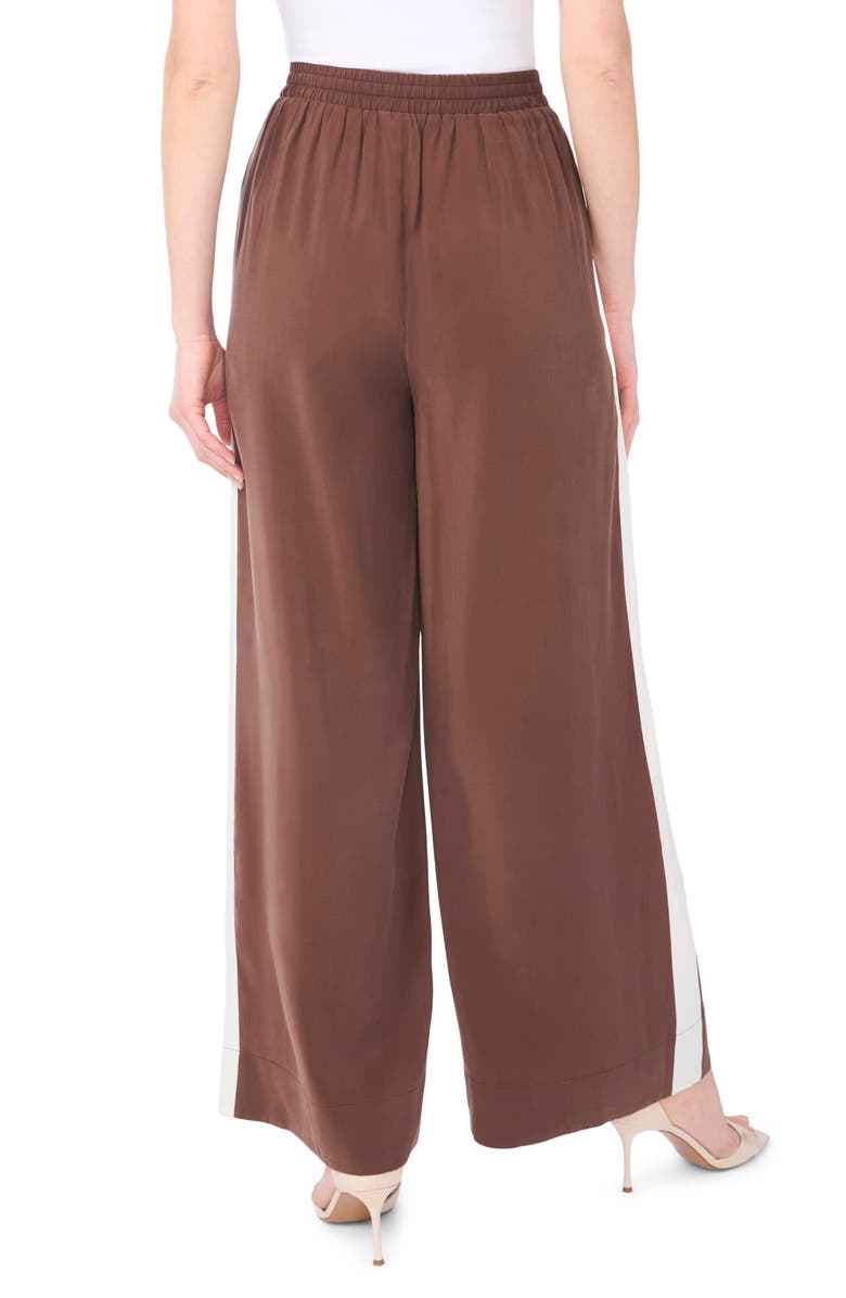 Parker Wide Leg Drawstring Pants, Alternate, color, Shaved Chocolate