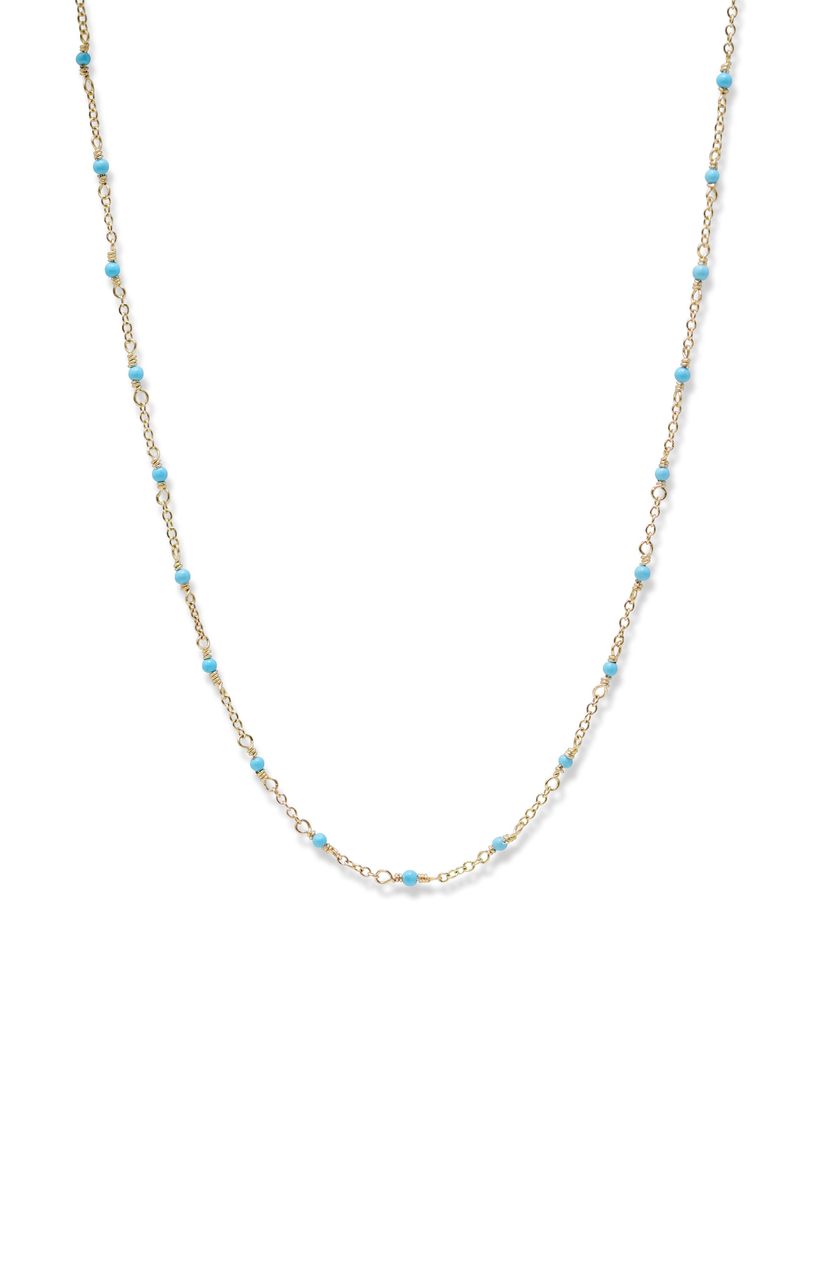 selected 14K YELLOW GOLD/ TURQUOISE