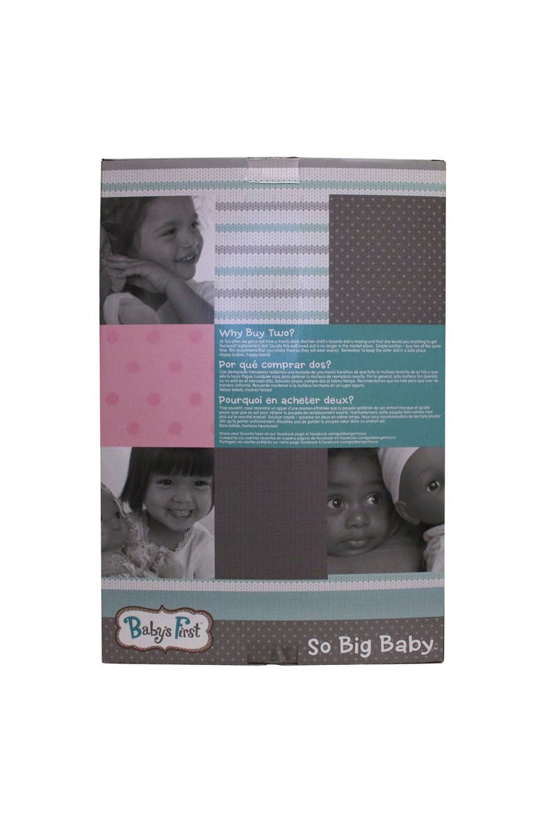 So Big Doll 19", 2+, Alternate, color, Multicolored