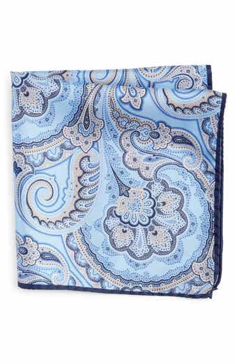 Nordstrom Paisley Silk Pocket Square