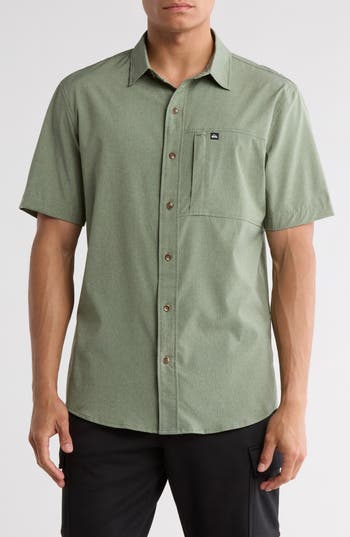 Quiksilver Beckham Short Sleeve Button-up Shirt