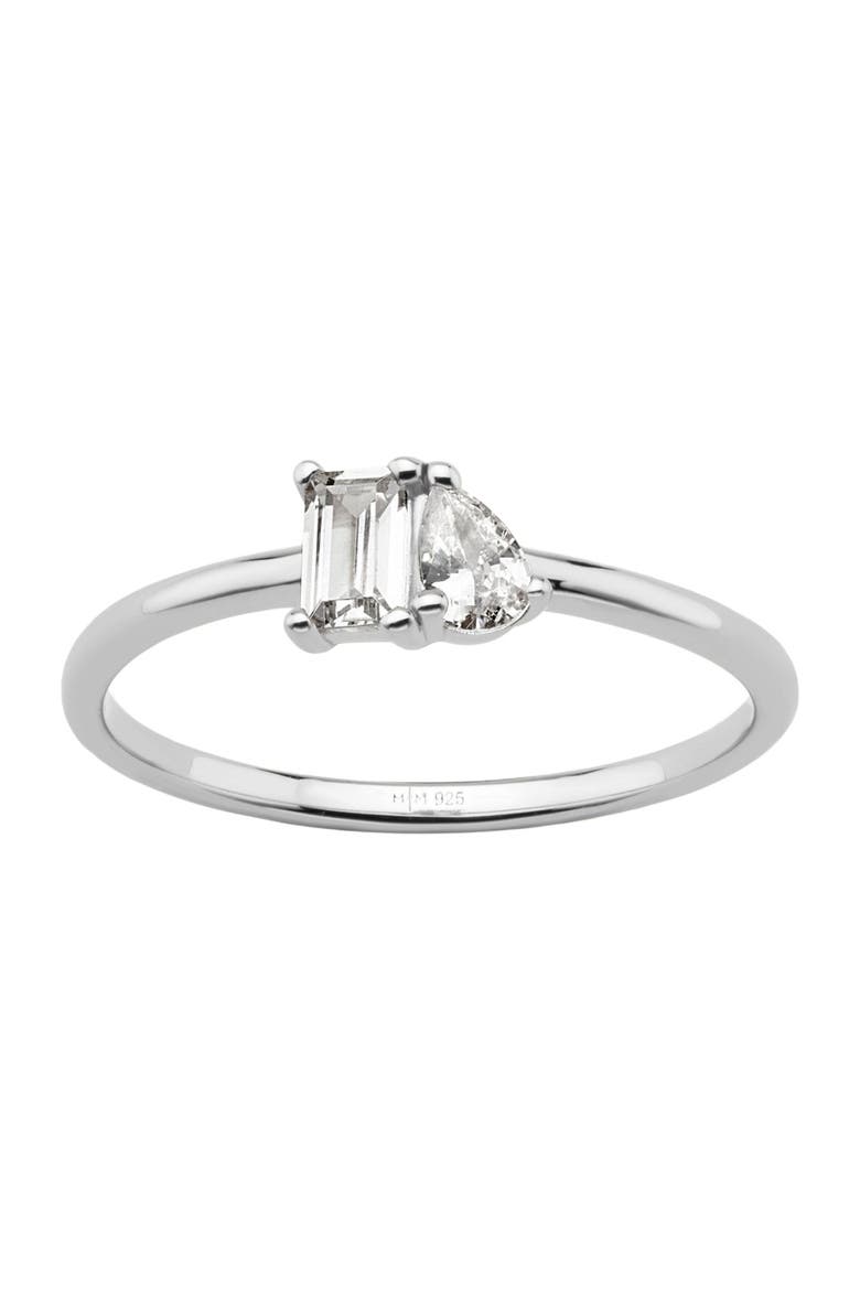 Toi et Moi Ring, Main, color, SILVER