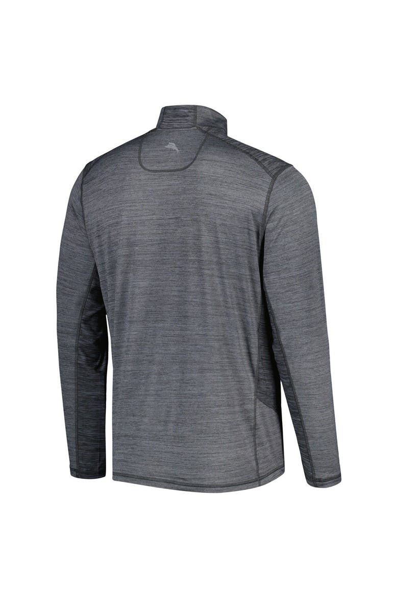 Men's Tommy Bahama Gray New York Mets Delray IslandZone Half-Zip Top, Alternate, color, Gray