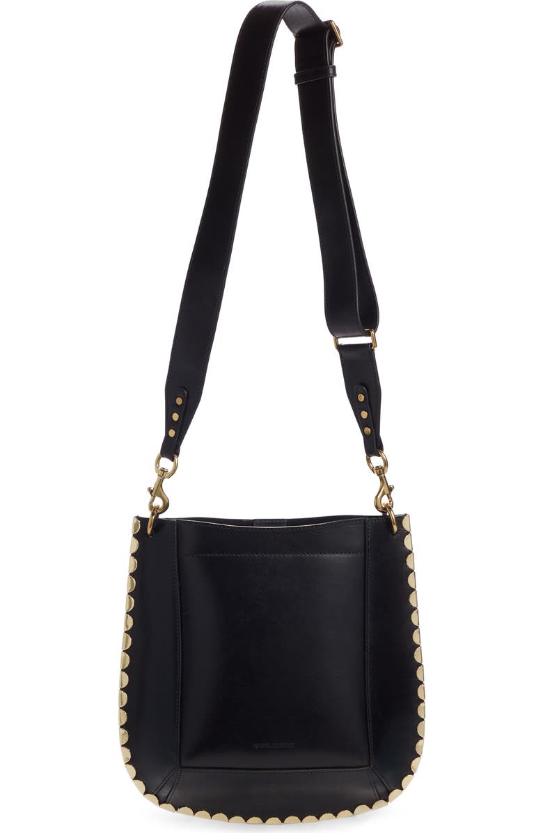 Isabel Marant Oskan Leather Hobo, Main, color,