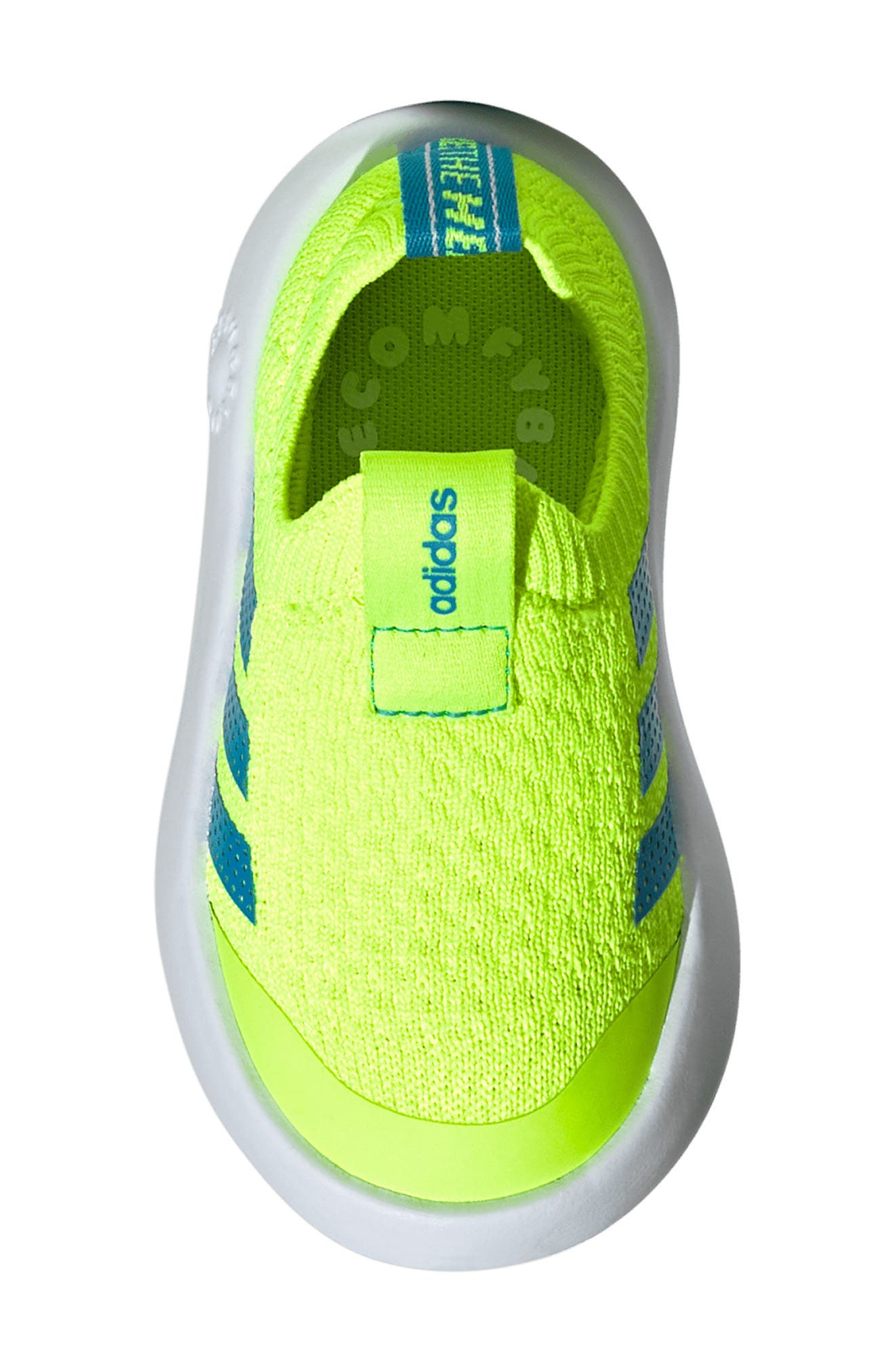 adidas Kids' Bubblecomfy Knit Sneaker, Alternate, color, 