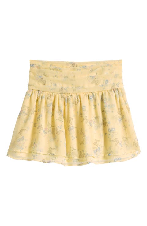 Kids' Ruched Waistband Skort