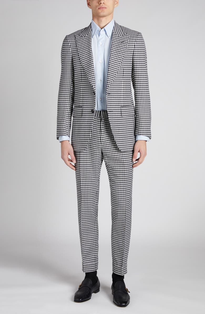 TOM FORD Fluid Fit Button-Down Shirt, Alternate, color, Pale Blue