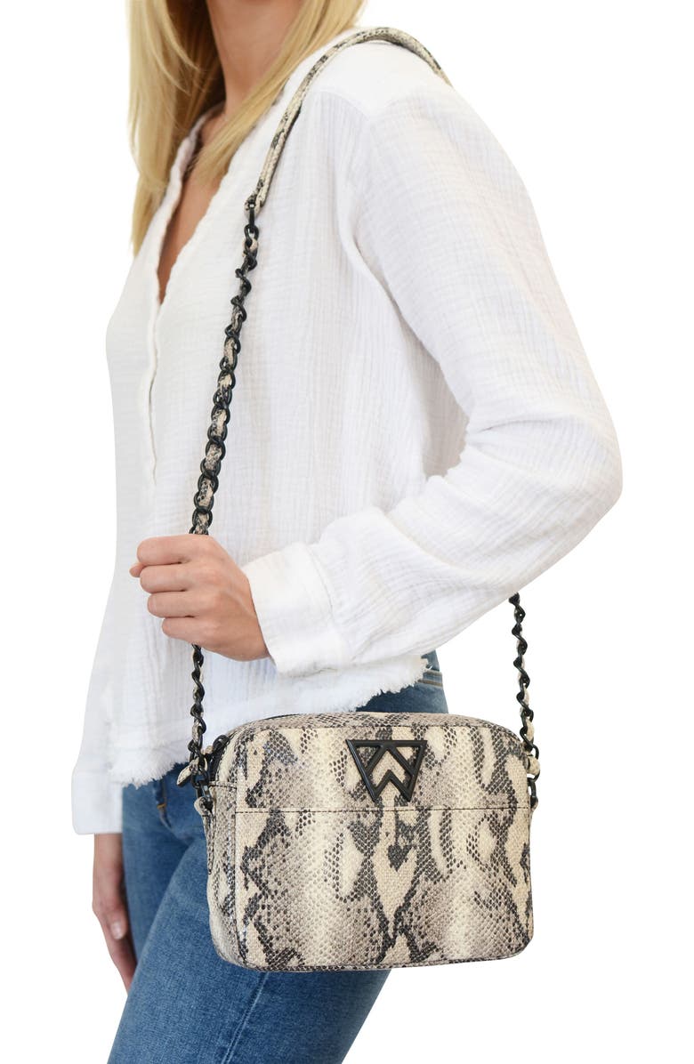 Kelly Wynne Mingle Mingle Mini Embossed Leather Crossbody Bag, Alternate, color,