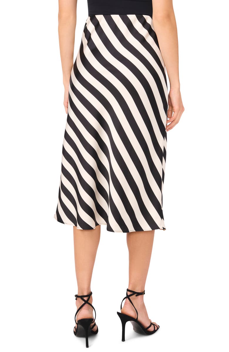 Halogen<sup>®</sup> Solstice Stripe Satin Midi Skirt, Alternate, color, 
