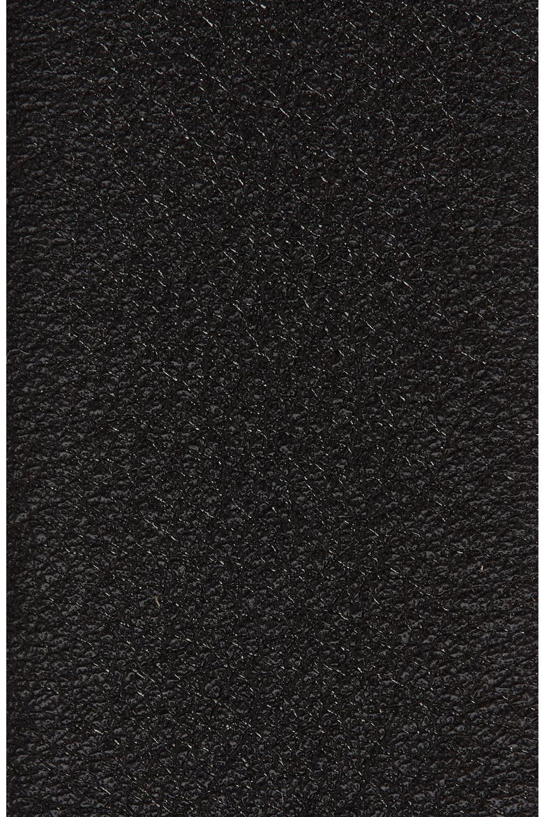 YSL Monogram Leather Belt, Alternate, color, NERO