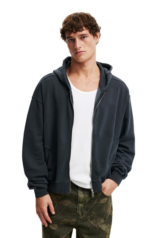 COTTON ON CROPPED ZIP UP HOODIE