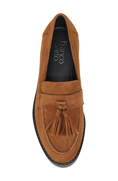 Franco Sarto Carolyn Tassel Loafer In Brown