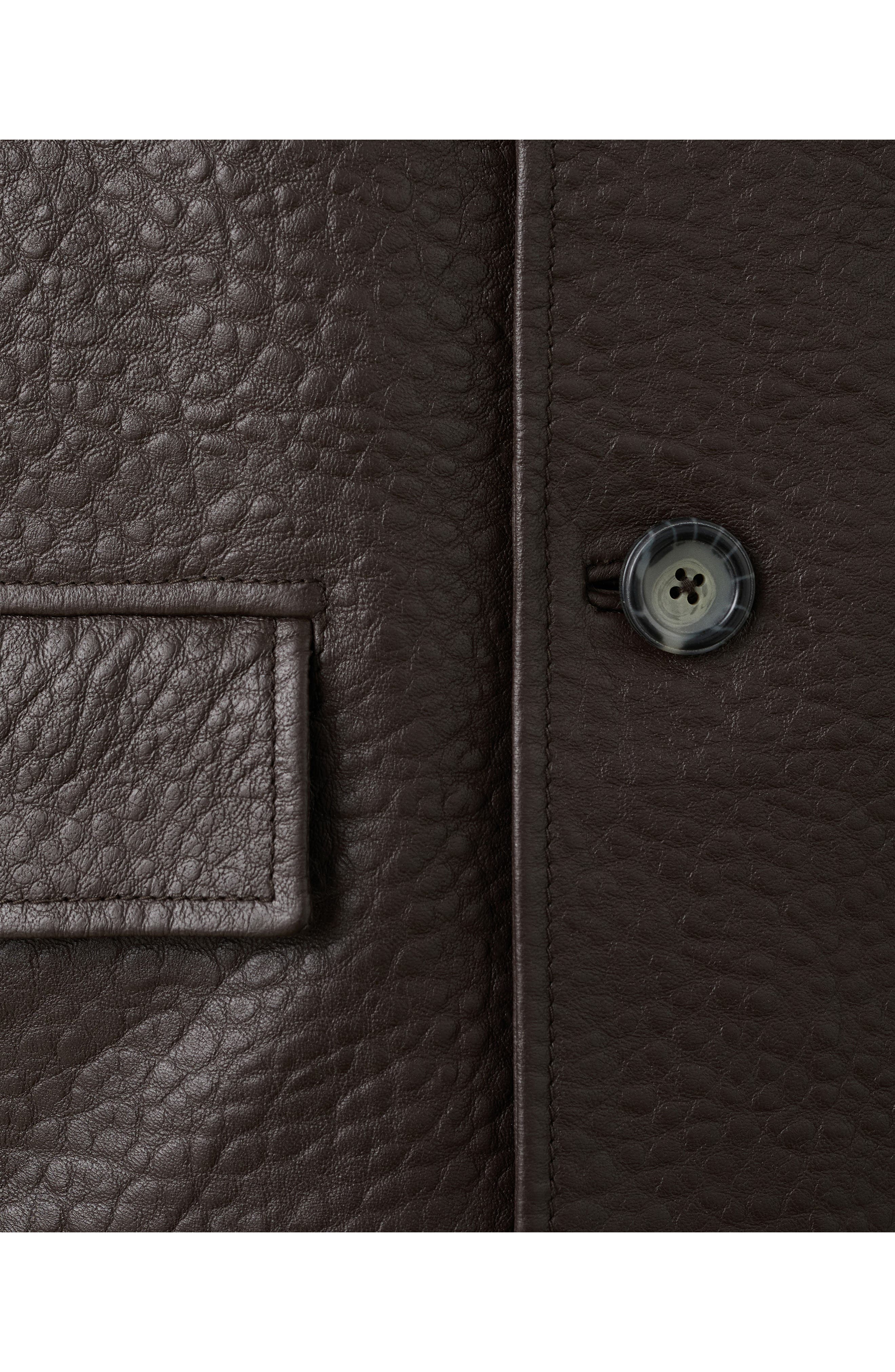 Faux Leather Jacket - image 4