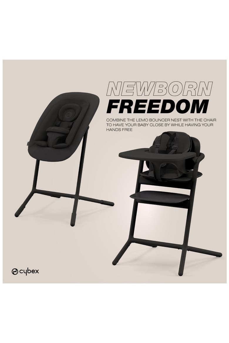 Lemo 2 Highchair 4-in-1 Set, Alternate, color, STUNNING BLACK