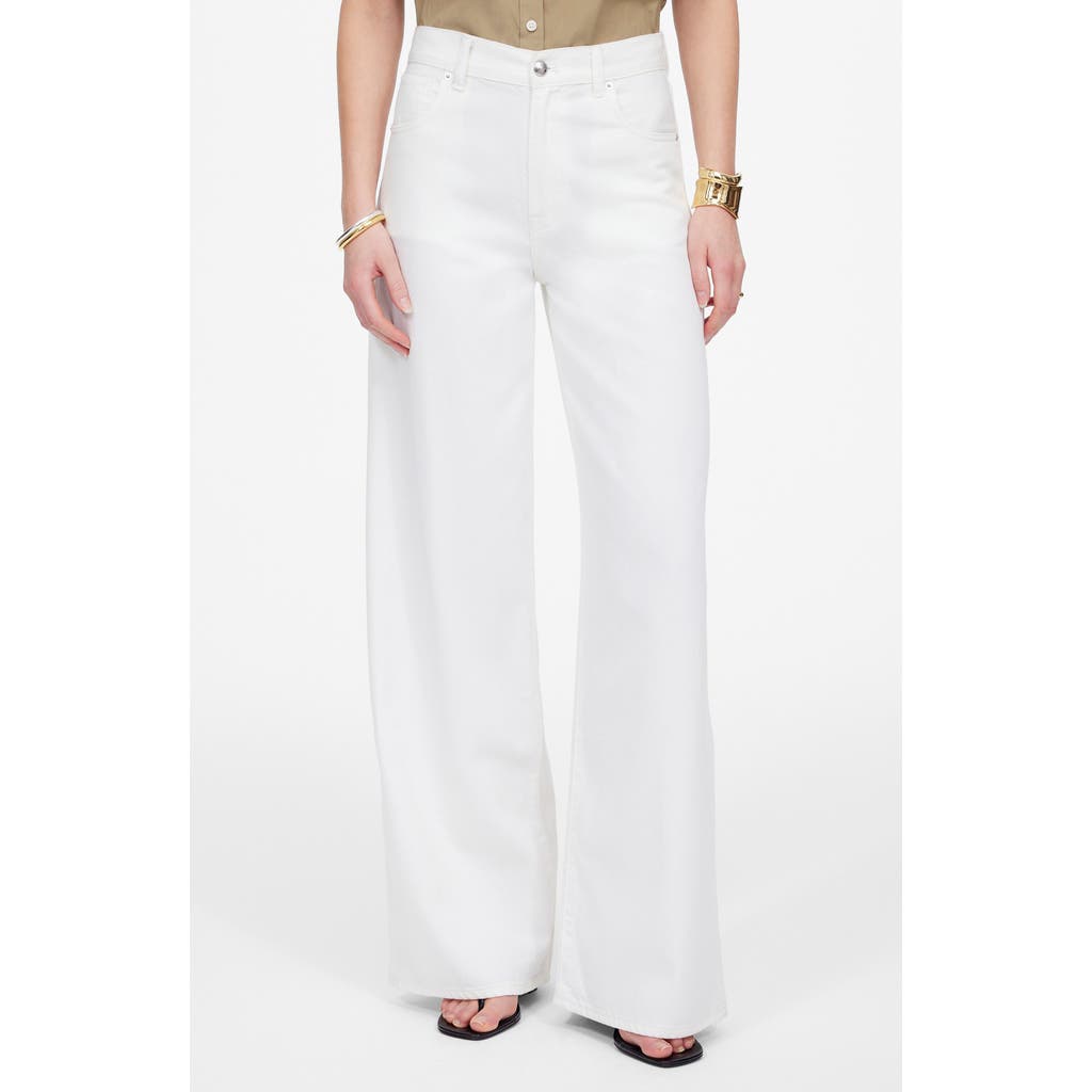 Madewell Airy Denim Superwide Leg Jeans in Tile White  product