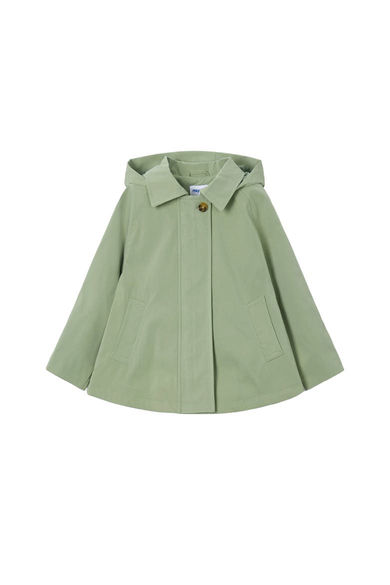 Hooded Windbreaker, Main, color, Green