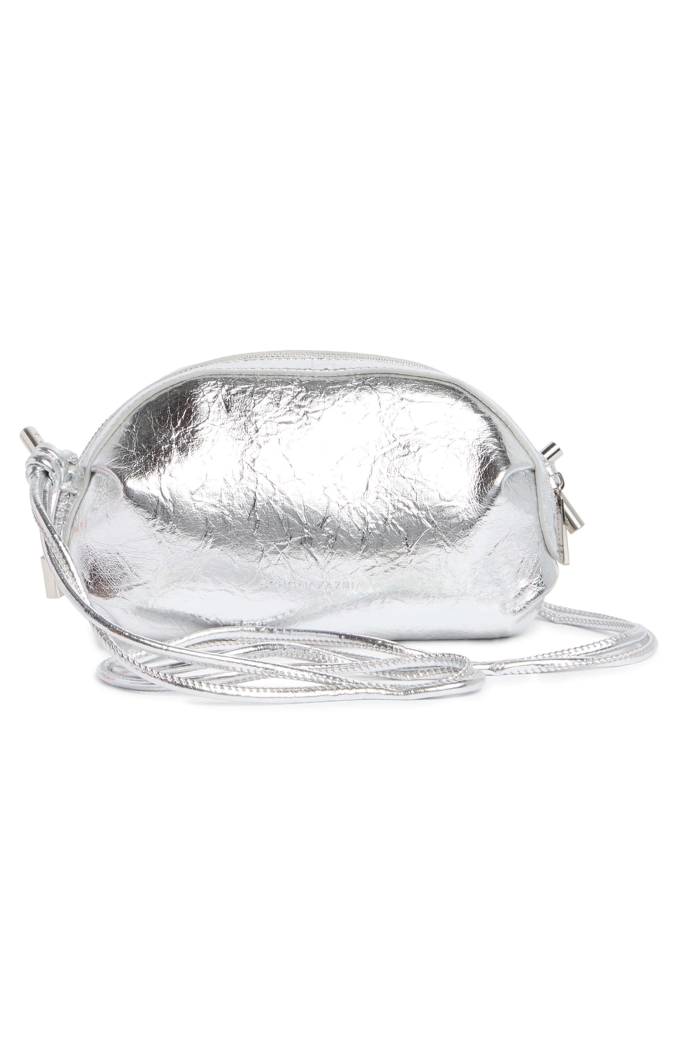 BCBG Mini Loaf Metallic Crossbody Bag, Alternate, color, 