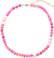 Panacea Pink Quartz Beaded Necklace