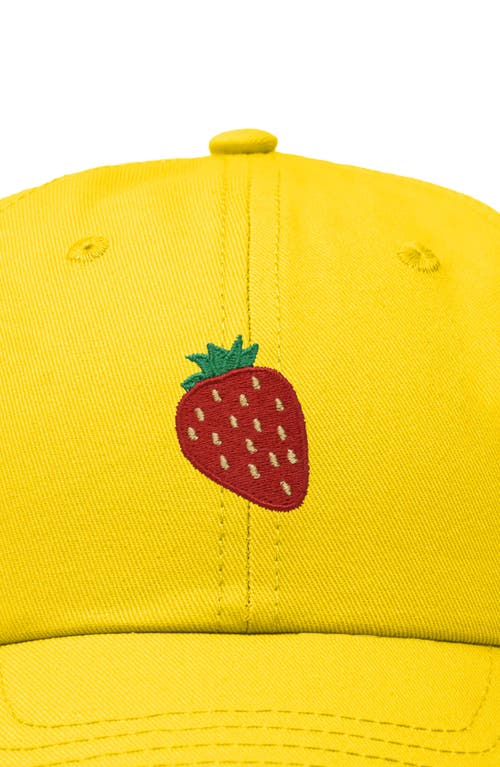 Dalix Strawberry Hat In Gold