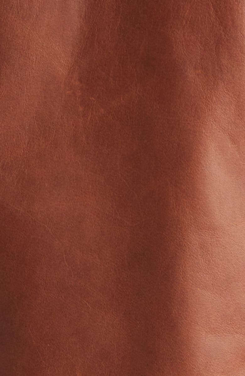 Eleventy Leather Trucker Jacket, Alternate, color, 