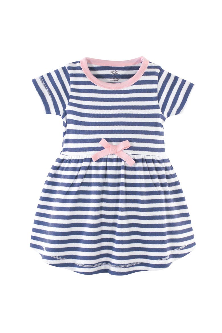 Organic Cotton Short-Sleeve and Long-Sleeve Dresses, Alternate, color, Rose and Berries