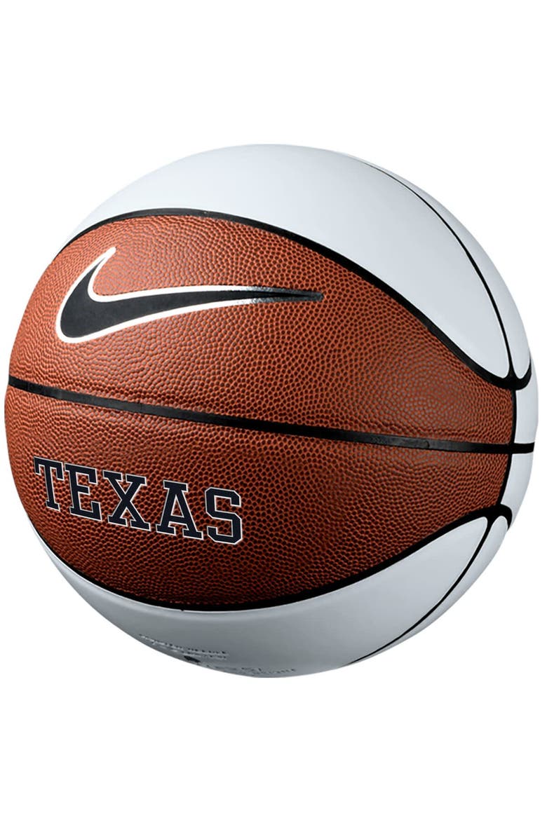 Texas Longhorns Autographic Basketball, Main, color, Brown