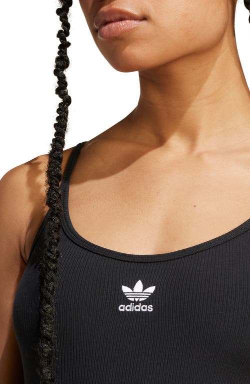 Adidas Originals Essentials Rib Bodysuit In Black