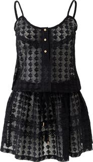Melissa Odabash Bailey Sheer Cover-Up Sundress