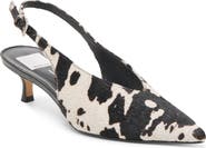 Dolce Vita Alenna Slingback Pointed Toe Kitten Heel Pump