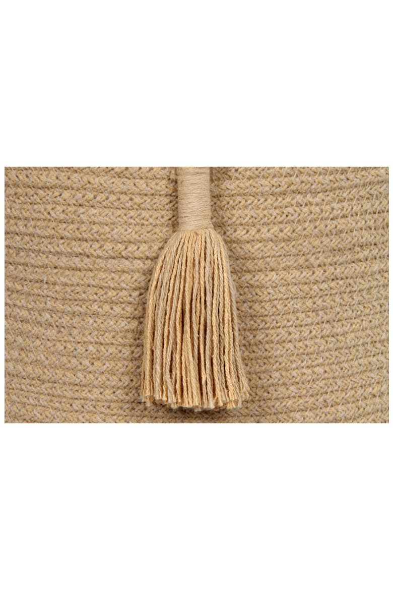 Tassel Basket, Alternate, color, HONEY