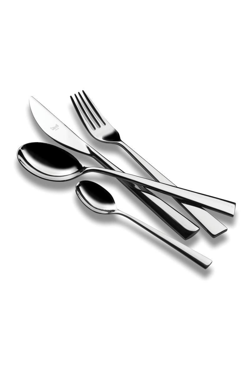 Mepra Energia Flatware Set - 20 Pieces, Alternate, color, Silver