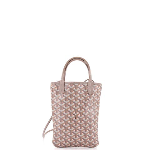 Poitiers Tote Claire Voie Coated Canvas Mini