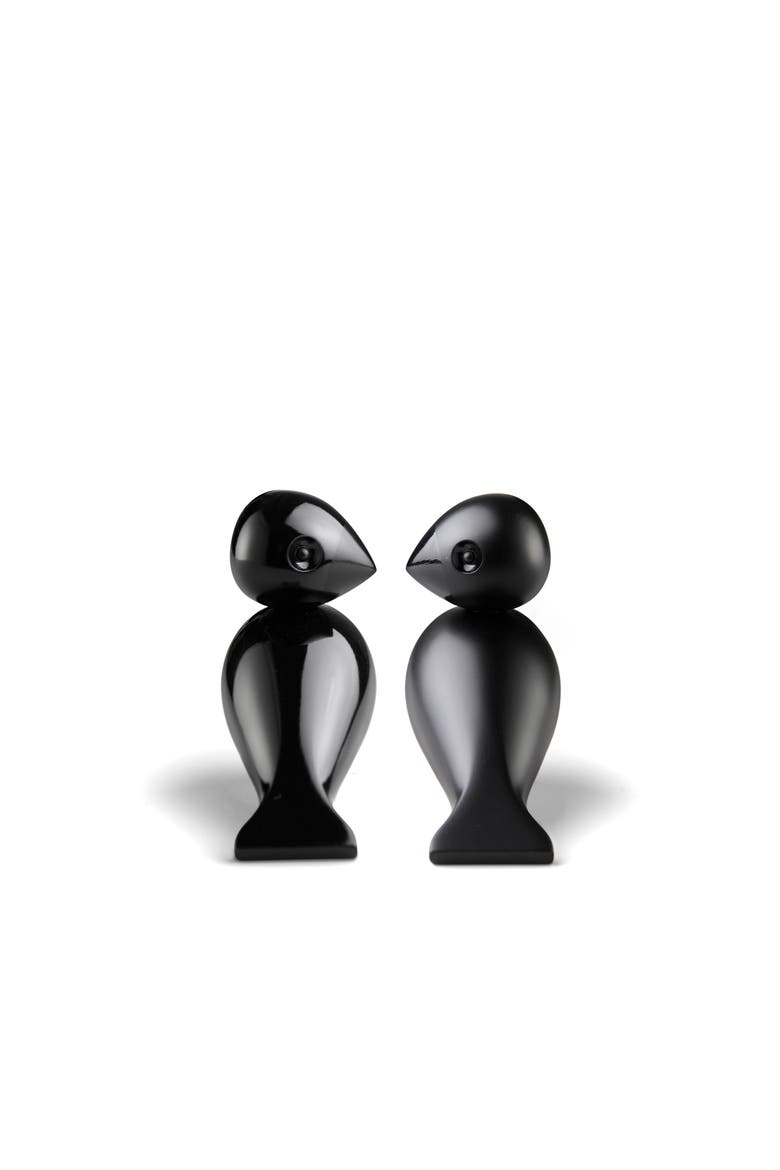 Kay Bojesen Lovebirds, Alternate, color, Black