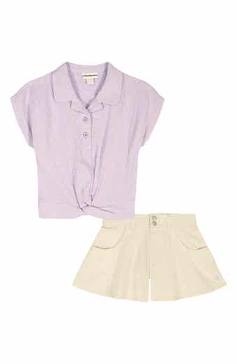 Calvin Klein Kids' Clip Dot Polo & Shorts Set
