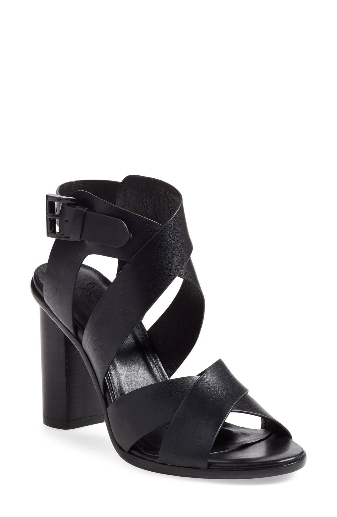 Joie 'Avery' Crisscross Block Heel Sandal, Main, color, 